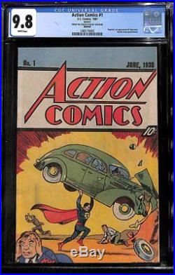Action Comics #1 CGC 9.8 DC 1987 Nestle Promo! NM/Mint! Reprint G7 142 cm