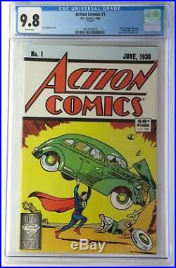 Action Comics #1 CGC 9.8 (Many Ultra-Rare CGC Graded Comic Listings In-Progress)
