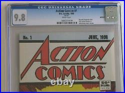 Action Comics #1 CGC 9.8 (My Rare CGC Graded Comics Are Currently Listed) FreeSH