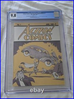Action Comics #1 CGC 9.8 Ultimate Gold Foil Edition LTD 300 Homage