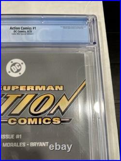 Action Comics #1 CGC 9.9 Comic Mint Special Ed. C Highest Graded (2025)