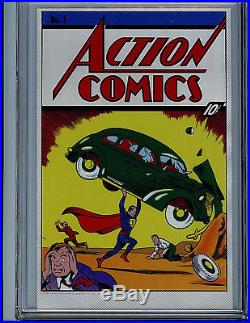 Action Comics #1 CGC 9.9 MT 35 Grams Silver Foil 2018 DC 1st Superman