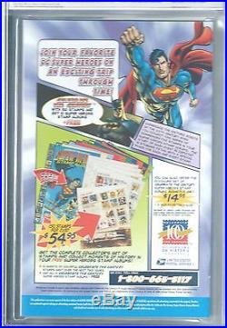 Action Comics #1 Cgc 9.8 (dc Comics, 1998) Usps Commemorative Stamp 1st Day