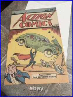 Action Comics #1 Safeguard Soap Promotional Reprint 1976 Superman Reprint NM