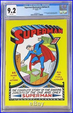 Action Comics #1, Superman #1 and Superman #2, CGC Graded (3 Comics for $6,900)