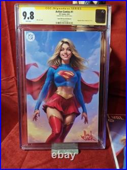 Action Comics #1 Will Jack Supergirl Cover B CGC 9.8 SS