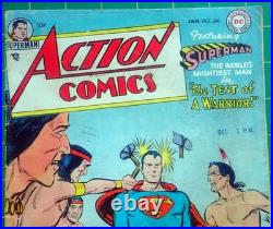 Action Comics #200? TEST OF A WARRIOR 1955 SUPERMAN? Complete, Unrestored
