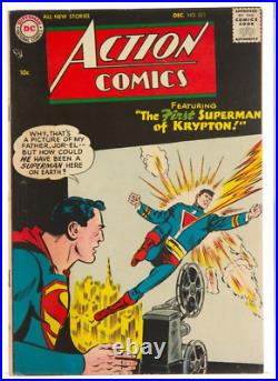 Action Comics #223 CGC 6.0 FINE Superman Tommy Tomorrow Congo BoB 1956