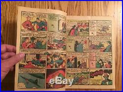 Action Comics # 23 coverless complete 1st appearance Luthor 04/1940