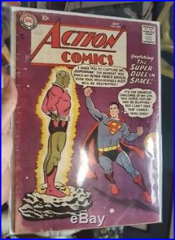 Action Comics #242 1958 Key DC Comic Brainiac 1st Appearance & Origin! Wow