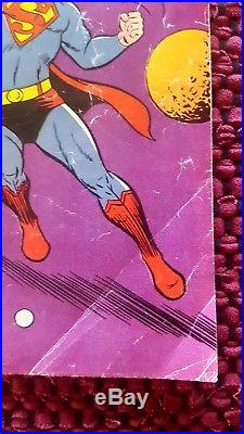 Action Comics #242 1958 Key DC Comic Brainiac 1st Appearance & Origin! Wow