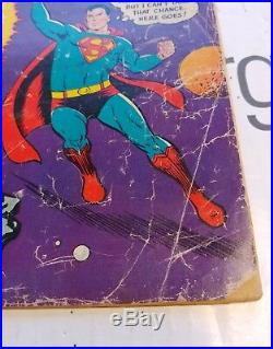 Action Comics #242 1st Appearance of Brainiac! Excellent for your collection