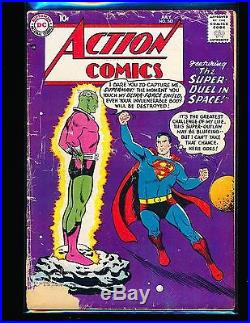 Action Comics # 242 1st Braniac & mention of Kandor Fair/Good Cond