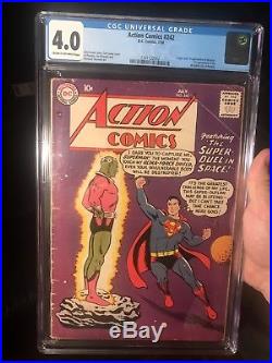 Action Comics 242 CGC 4.0