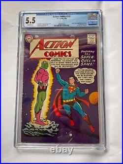 Action Comics #242, CGC 5.5, 1958 DC Comics