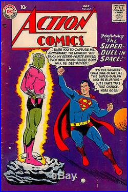 Action Comics #242 Cgc 4.0 Origin & 1st Brainiac Shrunken City Of Kandor 1958