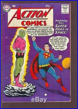Action Comics #242 with Superman Origin & 1st App Brainiac (sku-83077)