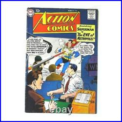 Action Comics #250 1938 series DC comics Fine minus, Free USA Shipping c