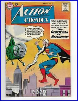 Action Comics 251 1959 VG/F 5.0 Superman Ad Featuring 1st App Supergirl