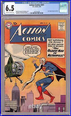 Action Comics #251 CGC 6.5 1959 4357702006