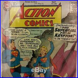 Action Comics #252 1959 CGC 4.5 1st appearance of Super Girl