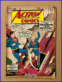 Action Comics # 252 1st Appearance & Origin Supergirl & Metallo Original Owner