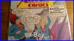 Action Comics 252 1st Supergirl And Metallo 1959 Superman Silver Age Nice Book