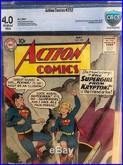 Action Comics #252 CBCS 4.0