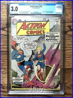 Action Comics #252 CGC 3.0 DC Comics 1st Appearance of Supergirl & Metallo