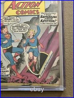 Action Comics # 252 CGC 4.0 1st APPEARANCE & ORIGIN of SUPERGIRL Metallo 1959
