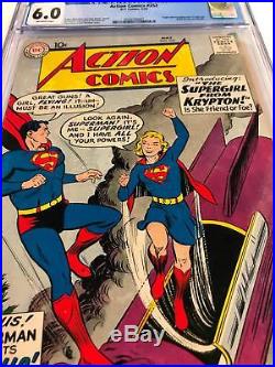 Action Comics #252 Cgc 6.0 1st Supergirl