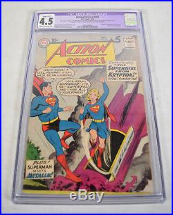 Action Comics 252 DC 1959 CGC 4.5 Superman 1st Supergirl Kara