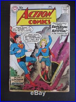 Action Comics #252 DC 1959 SUPERMAN 1ST App Supergirl RARE 1st App Metallo