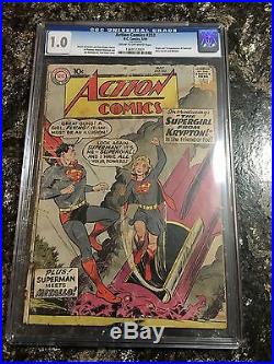 Action Comics 252 First Appearance Of Super girl And Metallo! Cgc