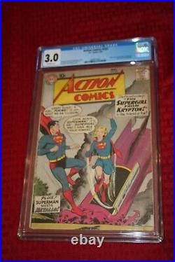 Action Comics #252 First Appearance Supergirl! DC Key! Cgc Graded