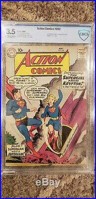 Action Comics #252 (May 1959, DC) CBCS Certified & Graded