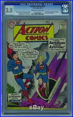 Action Comics #252 (May 1959, DC) CGC 2.5 1st Supergirl