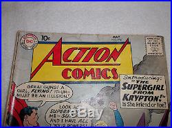 Action Comics #252 Origin & 1st App. Supergirl DC 1959
