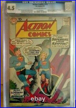 Action Comics #252 cgc 4.5