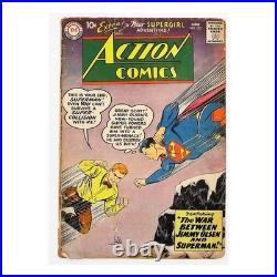 Action Comics #253 1938 series DC comics Good, Free USA Shipping q