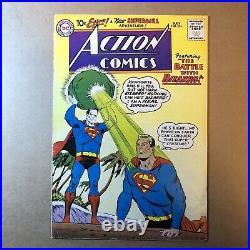Action Comics #254 (1959) 3rd Supergirl! 1st Adult Bizarro! Superman