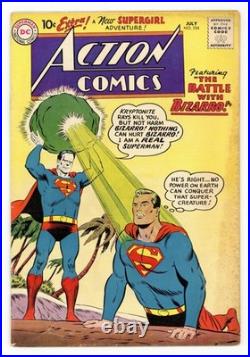 Action Comics #254 GD/VG 3.0 1959 1st meeting Bizarro & Superman