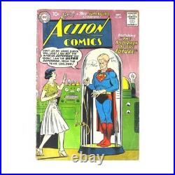 Action Comics #256 1938 series DC comics VG+, Free USA Shipping j