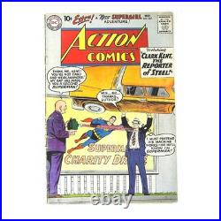 Action Comics #257 1938 series DC comics VG+ / Free USA Shipping z