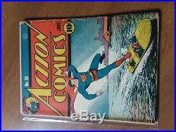 Action Comics #25 Unrestored Early Golden Age Superman DC Comic 1940 FR-GD