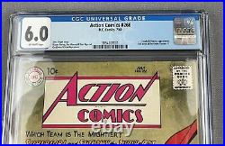 Action Comics #266, July 1960, CGC 6.0, Superman, Supergirl, Krypto & Streaky