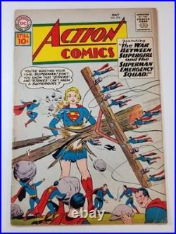 Action Comics #276 (1960) KEY, 1st Brainiac 5 & More, Fair (1.0) to Good (2.0)