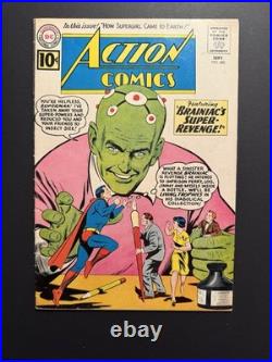 Action Comics #280 DC 1961 Brainiac Cover Silver Age Superman Supergirl