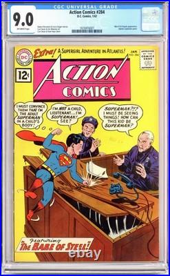 Action Comics #284 CGC 9.0 1962 1618416001