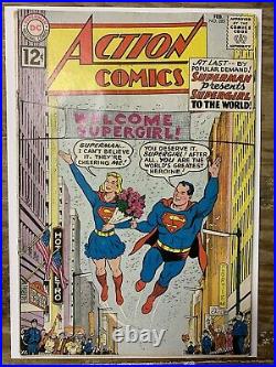 Action Comics #285/Silver Age DC Comic Book/Supergirl's Existence Revealed/VG